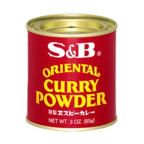 S&B 오리엔탈 커리 파우더, 85g, 1개