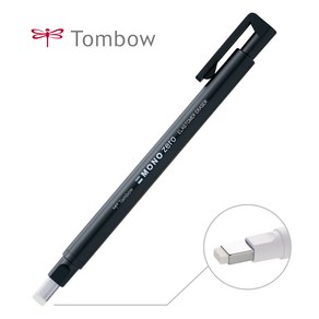 TOMBOW 모노 ZERO 샤프형 지우개 스퀘어드