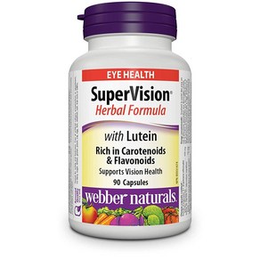 Webbe Natuals Supevision with Lutein 90 Capsules, 1개, 90정