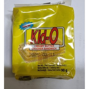 키드오 크리미 버터 크래커 샌드위치90g(15g낱개 6개입), 90g, 1개