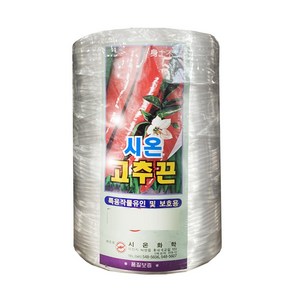 고추끈(대) 1.8kg - 고추 지지대 끈 지줏대 Y자형지지대 단끈 바인더끈, 1개