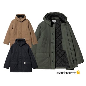 칼하트 Carhartt WIP 코트 자켓 퀼팅 발수 아우터 릭비 파카 남성 맨즈