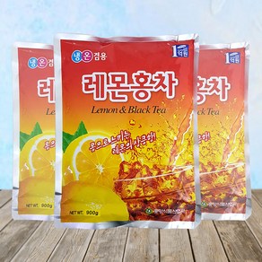 중앙 레몬홍차 900g X 3개 자판기용 아이스티 분말, 1세트