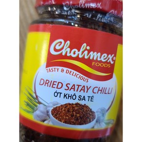 촐리맥스 베트남 드라이 사테 칠리 Died Satay Chilli 100g WORLDFOOD, 6개