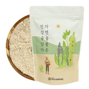 자연닮음 국산 100% 생 귀리가루 분말 오트밀 생식 곡물팩, 1개, 1kg