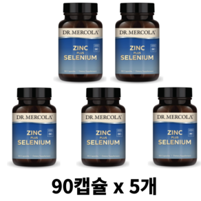 닥터머콜라 아연 Zinc Plus 징크 플러스 셀레늄 90캡슐 x 5개, 90정