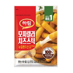 하림 모짜렐라 치즈스틱 500g 2봉, 2개