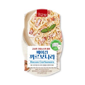 쉐프엠 베이컨 까르보나라 파스타, 쉐프엠 베이컨 까르보나라파스타 즉석조리 230g x 6, 6개, 230g