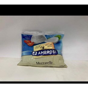 후레쉬카우모짜렐라 AMBROSI 125G, 1개