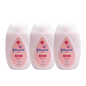 존슨즈 베이비 로션 핑크, 3개, 100ml