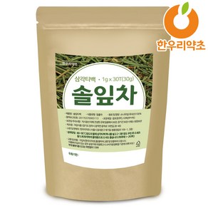 솔잎차 솔잎티백 삼각티백 국산, 솔잎차60티백, 1개, 100g