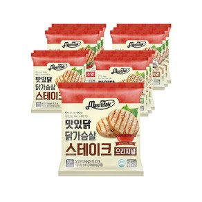 [랭킹닭컴] 맛있닭 닭가슴살 스테이크 4종 맛보기, 100g, 12개