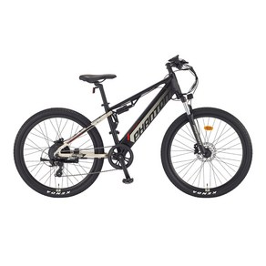 [삼천리자전거] 팬텀 FS 27.5인치 PAS_스로틀 겸용 MTB 전기자전거 2022, 블랙/샌드(무광), 1개