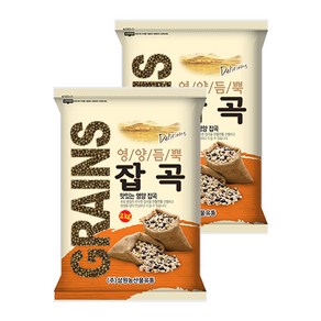 [삼원농산] 수입 차조 4kg (2kg/2개) - 2024년 중국산 햇곡, 1세트