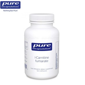 Pue Encapsulations 미국 푸르마산염 카르니틴 l-Canitine Fumaate 120캡슐, 1개, 90정