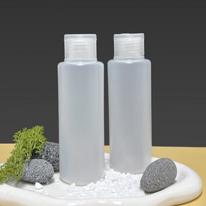 생활미학 나누미 화장품 소분 공병 세트 반투명 100ml, 3개