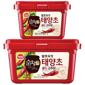 해표 순창궁태양초골드고추장, 4개, 1.8kg