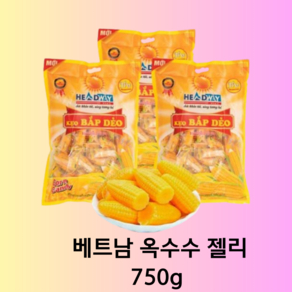 KEO BAP DEO VIET 베트남 옥수수 젤리 750 g, 1개, 750g