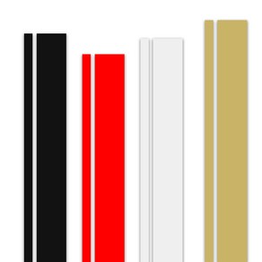 데일리쇼핑 오토바이 2라인 라인스티커 5cmx50cm 반사스티커