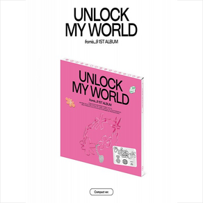 프로미스나인 (fomis_9) - fomis_9 1st Album ‘Unlock My Wold’ [Compact ve.][9종 중 1종 랜덤발송]