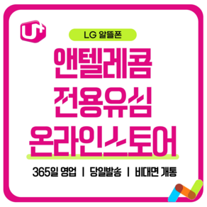 앤텔레콤 알뜰폰 선불폰(SK.KT.LG) 한국 선불유심 USIM 개통(미납 정지폰 가능), LG선불요금제( LG정지폰 사용 불가능), 1개, 30일, 무제한