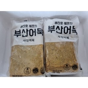 사각어묵 오리지널 부산오뎅, 4개, 1kg