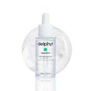 delphy 리포좀 소프트 진정 세럼 센텔라 티카 테카 함유로 민감성 가벼움 영양 공급 트러블 케어 스킨케어 1.01 fl. oz 30ml, delphy 리포좀 소프트 진정 세럼 센텔라 티카 테