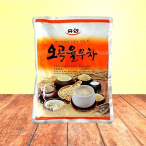 유안 오곡 율무차 3개 (1개 x 1kg), 1개입, 1kg