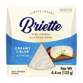 크리미 독일 125g Biette 치즈 블루, 1개, 상세페이지 참조, 상세페이지 참조