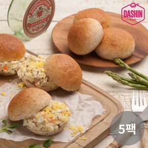 [주문 후 제빵] 통밀당 천연발효 통밀모닝빵 360g / 아르토스베이커리 비건빵