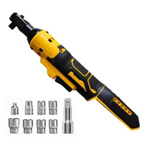 Dewalt 20V 배터리용 전기 래칫 렌치 220N.M 무선 드라이버 3/8 인치 제거 나사 너트 수리 전동 공구 포