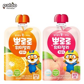 팔도 뽀로로 워터젤리 120ml x 10개 유아음료 젤리음료, 1세트