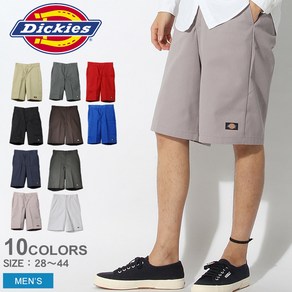 【점내 전품★P5배! 】 디키즈 하프 팬츠 DICKIES 멀티 포켓 워크 쇼츠 맨즈 블랙 베이지 네이비 42-283 42283 브랜드 단 팬 쇼트 반바지 하의 여름 캐주얼 스트리트