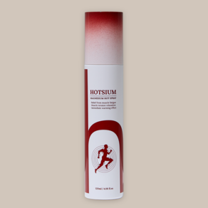 핫슘 뿌리는 마그네슘 핫 스포츠 마사지 스프레이 120ml, 1개