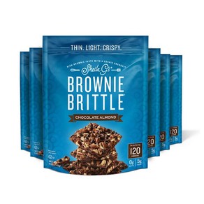 쉐일라지스 브라우니 브리틀 쵸콜렛칩 아몬드 Sheila G's Bownie Bittle Chocolate Chip Almond 5oz(142g) 6개, 142g