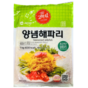 냉동 양념해파리 1kg [원산지:태국산], 1개
