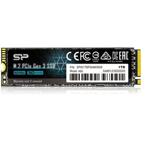 SP 1TB SSD NVMe M.2 PCIe Gen3x4 2280, 상세참조