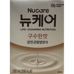 뉴케어 구수한맛200mlx30팩 완전균형영양식, 30개, 200ml