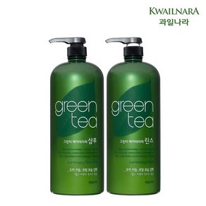 과일나라 그린티 헤어테라피 린스 1500ml, 샴푸 1500ml, 1.5L, 1개