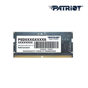 PATRIOT PATRIOT 노트북 DDR5-5600 CL46 SIGNATURE (16GB), 1개