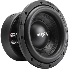 Ska Audio SVR-10 D2 10인치 1600와트 최대 전력 듀얼 2옴 차량용 서브우퍼, 8