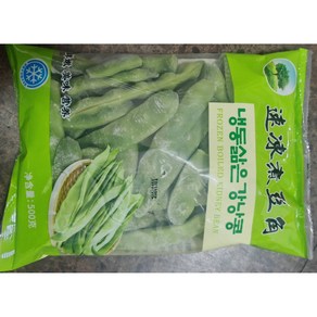 천구중국식품 냉동 삶은 또우죠 당콩 500g(랜덤발송), 1개, 500g