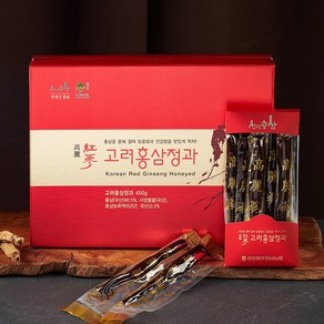 정심 고려홍삼정과 선물세트, 1박스, 450g