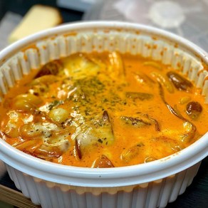 [2인분] 친구들 마라로제떡볶이 푸주 납작당면 소시지 어묵 로제육수 포함, 1개, 900g