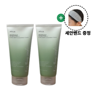 아누아 쿼세티놀 모공딥클렌징폼 150ml+150ml (세안밴드 추가증정), 2개, 150ml