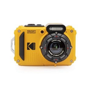 Kodak 컴팩트 디지털 카메라 Kodak PIXPRO WPZ2 방수 방진 내충격 CALS 모드 옐로우, 단품