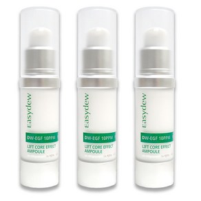 대웅제약 이지듀 리프트 코어 이팩트 앰플 EGF 10 이지에프 15mm x 3개, 15ml