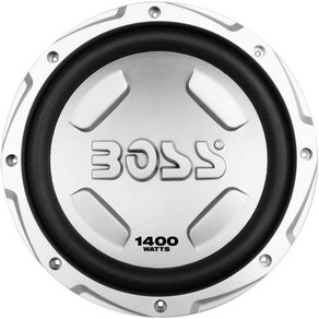 BOSS Audio Systems 보스오디오 시스템 CXX8 8인치 차량용 서브우퍼 최대 출력 600와트 단일 4옴 보이스 코일 간편한 장착 개별 판매, 12 Inch SVC 1400W, 1개