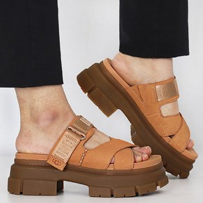 어그 UGG 우먼스 샌들 ASHTON SLIDE 브라운 계열