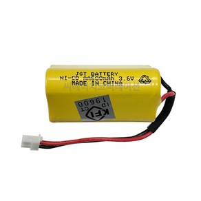 제이엔에스테크 소방배터리 유도등배터리 3.6VAA600mAh(1+2)-H57L 예비전원, 1개, 1개입